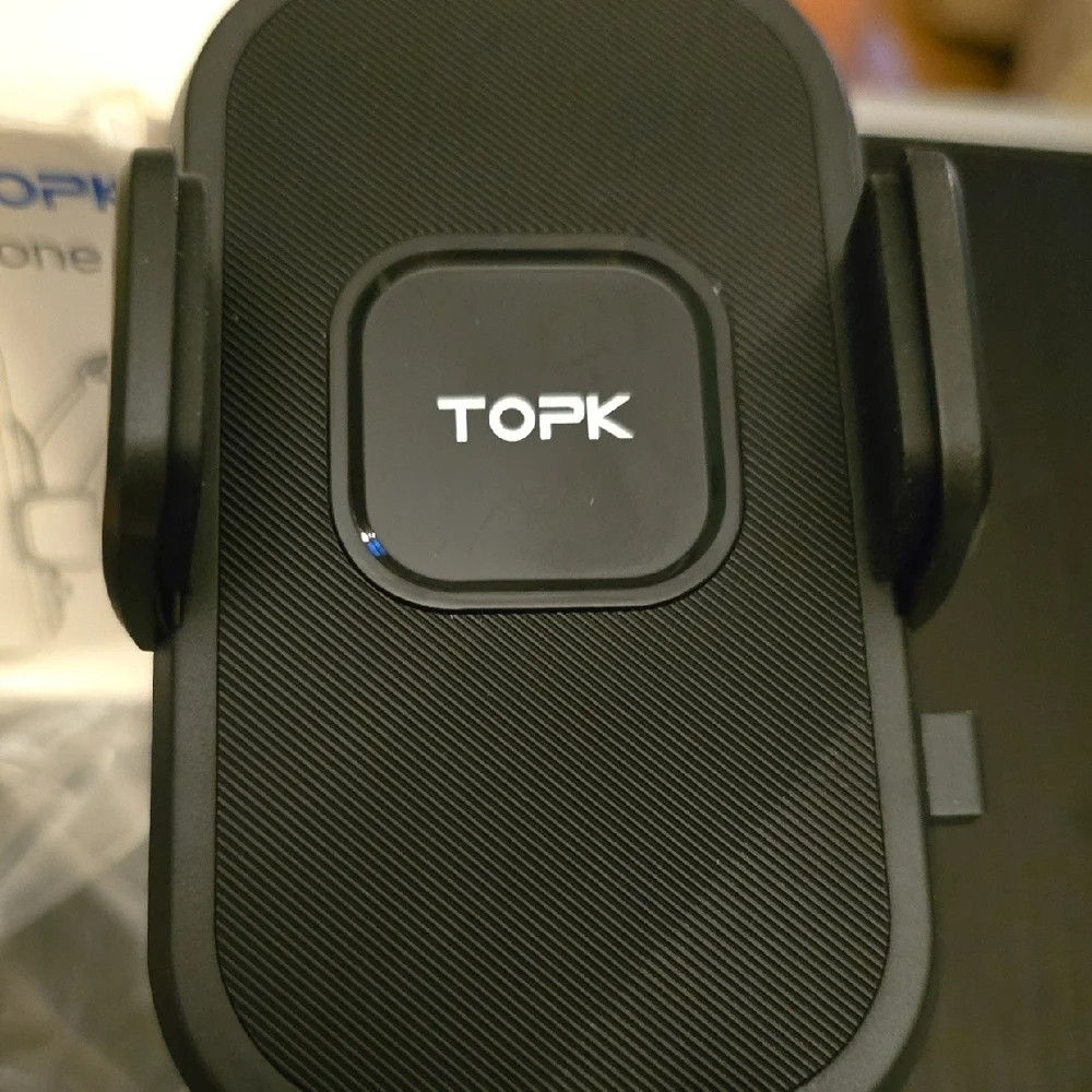 Black Car Phone Holder